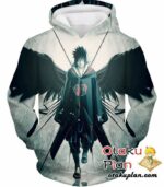 Boruto Sasuke Uchiha Fallen Angel Zip Up Hoodie - Hoodie