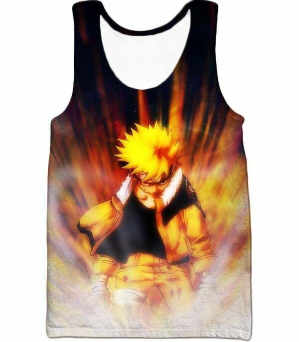 Boruto Super Cool Ninja Hero Uzumaki Boruto Anime Hoodie - Tank Top