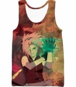 Boruto Super Strong Leaf Female Ninja Sakura Haruno Anime Hoodie - Tank Top