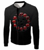 Boruto Uchiha Clans Special Technique Sharingan All Types Cool Black Zip Up Hoodie - Jacket
