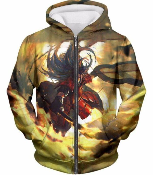 Boruto Ultimate Ninja Warrior Madara Uchiha Cool Anime Hoodie - Zip Up Hoodie