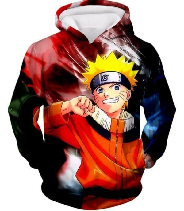 Boruto Yellow Haired Leaf Ninja Brat Boruto Uzumaki Cool Zip Up Hoodie - Hoodie