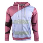 Gaara Hoodie - Naruto Shippuden Cosplay Anime Zip Up Hoodie