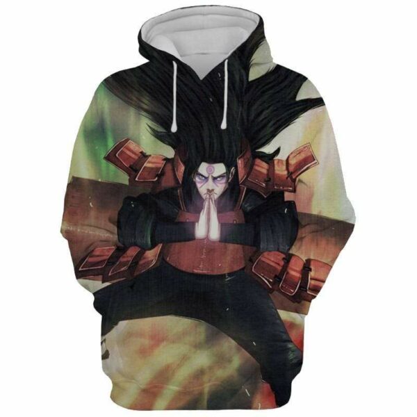 Naruto Hashirama Senju Hoodie - Naruto Hoodie 3D Graphic Hoodie