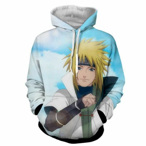 Naruto Hoodie - Father Minato Namikaze Legendary Hoodie