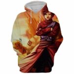 Naruto Hoodie Gaara Manga Hoodie - Naruto 3D Graphic Hoodie