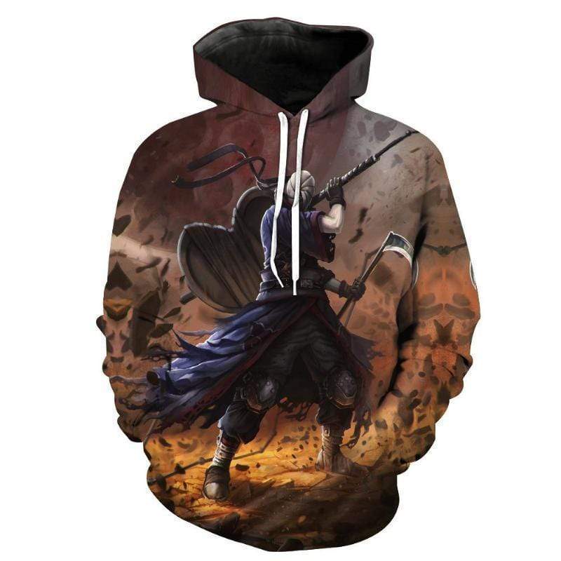 Naruto Hoodie ObitoBattle Field  Hoodie - Naruto 3D Graphic Hoodie