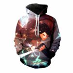 Naruto Hoodie  - Slashing Sasuke Pullover Hoodie