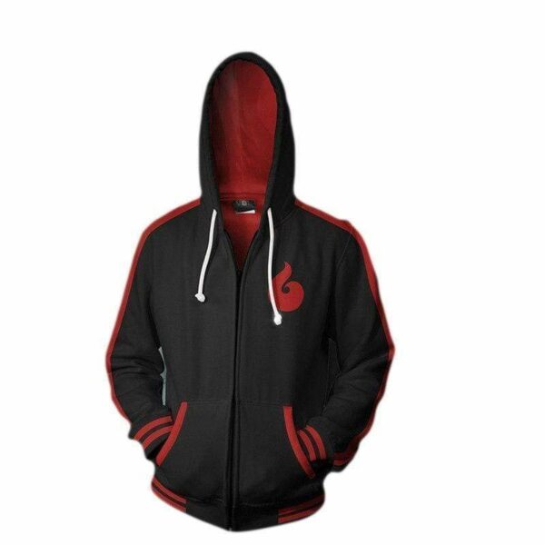 Naruto Hoodies - Naruto Sage Mode Zip Up Hoodie Jacket