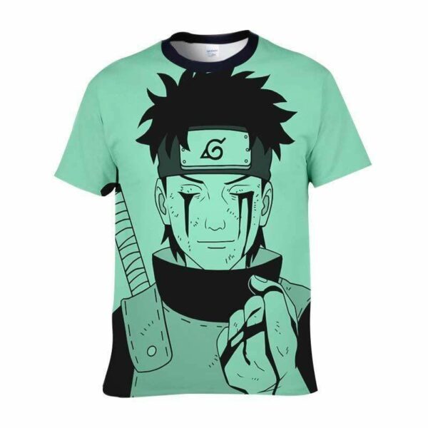 Naruto Shippuden Hoodie - Obito Uchiha Green Pastel Zip Up Hoodie Jacket - T-Shirt