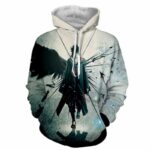 Ninja Wings Sasuke Uchiha Hoodie -  Naruto 3D Graphic Hoodie