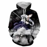 Sasuke Uchiha Hoodie - Katana Naruto Shippuden Red Cloud Hoodie