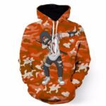 Sasuke Uchiha Hoodie - Uchiha Camo Dab Naruto Anime Hoodie