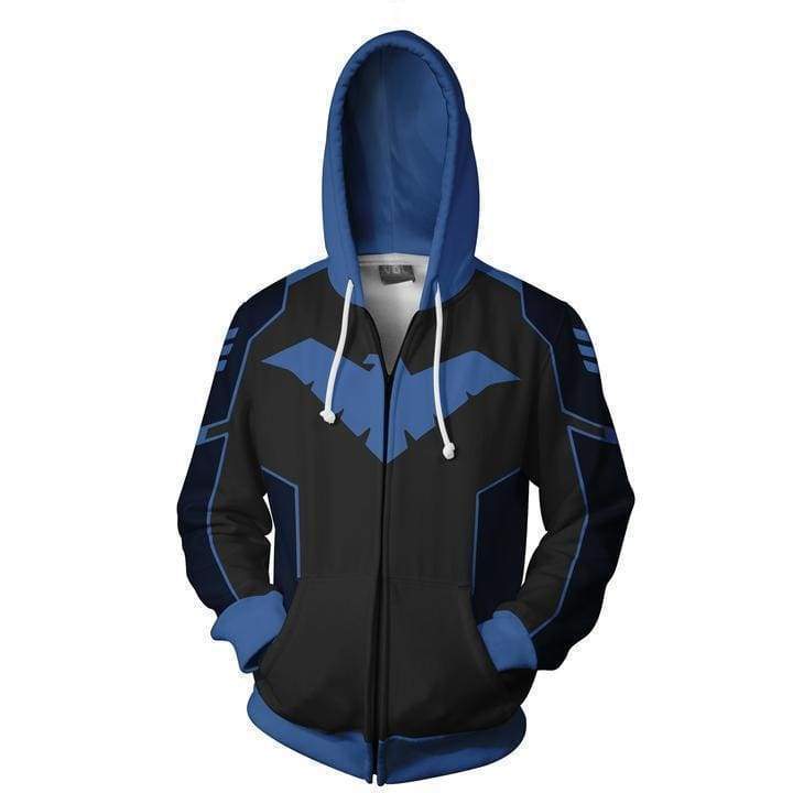 Nightwing Hoodie - Blue Jacket