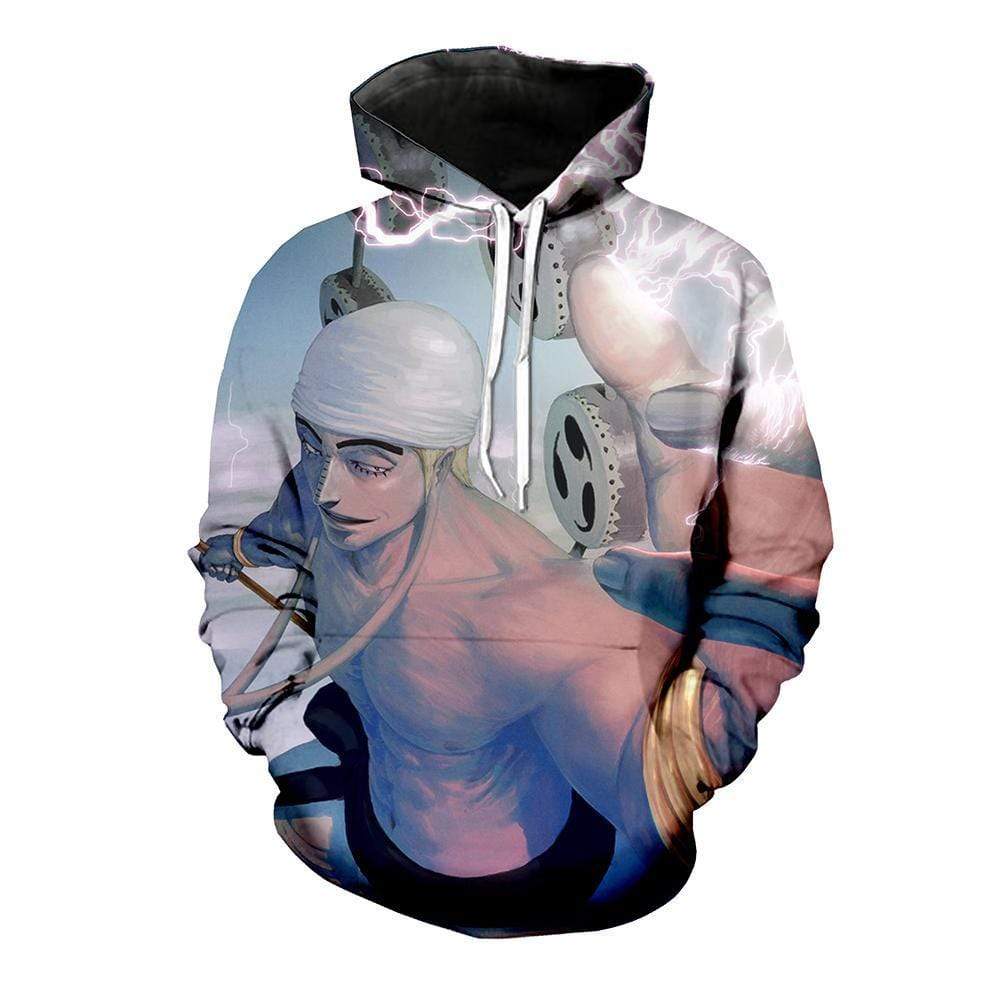 One Piece Hoodie - Enel God Of Skypiea Hoodie