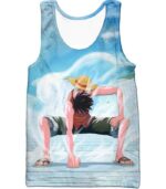 One Piece Hoodie - One Piece Monkey D Luffy Second Gear Action Hoodie - Tank Top