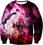 One Piece Hoodie - One Piece One Piece Villain Warlord Doflamingo Aka Joker Hoodie - Sweatshirt