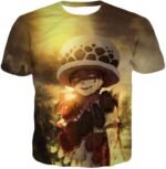 One Piece Hoodie - One Piece Painful Past Dying Kid Trafalgar D Law Hoodie - T-Shirt