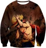 One Piece Hoodie - One Piece   Pirate Captain Monkey D Luffy Anime Hoodie - Sweatshirt