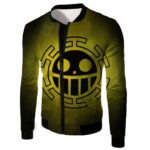 One Piece Hoodie - One Piece Pirate Crew Heart Pirates Flag Logo Hoodie - Jacket