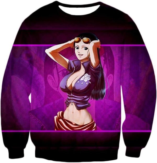 One Piece Hoodie - One Piece Sexy One Piece Girl Nico Robin Of Straw Hat Pirates Hoodie - Sweatshirt