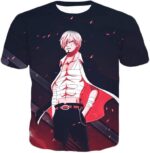 One Piece Hoodie - One Piece Smoking Pirate Prince Vinsmoke Sanji Black Hoodie - T-Shirt