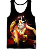 One Piece Hoodie - One Piece Straw Hat Luffy Black Hoodie - Tank Top