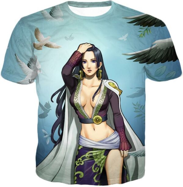 One Piece Hoodie - One Piece Super Hot Boa Hancock Amazon Lily Princess Hoodie - T-Shirt