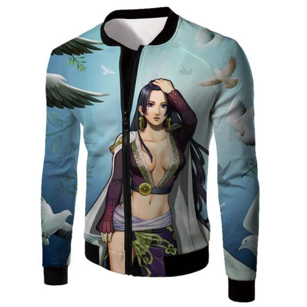 One Piece Hoodie - One Piece Super Hot Boa Hancock Amazon Lily Princess Hoodie - Jacket