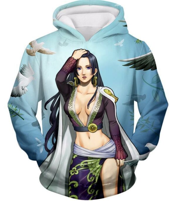 One Piece Hoodie - One Piece Super Hot Boa Hancock Amazon Lily Princess Hoodie