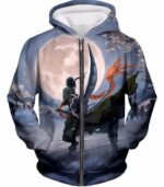 One Piece Hoodie - One Piece Three Sword Swordsman Demon Roronoa Zoro Hoodie - Zip Up Hoodie