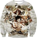 One Piece Hoodie - One Piece Worst Generation Highest Bounty Pirates All In One Hoodie - Sweatshirt