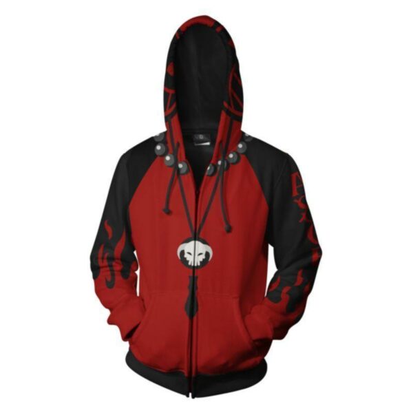 One Piece Hoodie - Portgas D. Ace One Piece 3D Zip Up Hoodie Outift