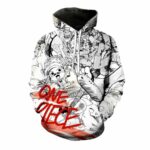 One Piece Hoodie - Straw Hat Pirates Manga Hoodie