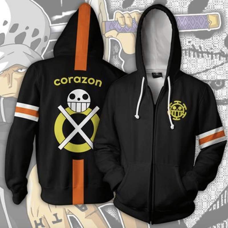 One Piece Hoodie - Trafalgar Law Corazon Jacket