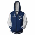 One Piece Hoodies - One Piece Advernstures Strawhat Zip Up Hoodie Jacket