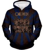 One Piece Zip Up Hoodie - One Piece One Piece Straw Hat Pirates Promo Zip Up Hoodie - Hoodie