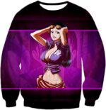 One Piece Zip Up Hoodie - One Piece Sexy One Piece Girl Nico Robin Of Straw Hat Pirates Zip Up Hoodie - Sweatshirt