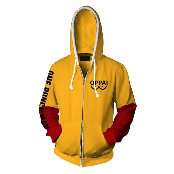 One Punch Man Saitama Hoodie Jacket