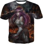 Overlord Cool Albedo The Beautiful White Devil Fan Art Promo Hoodie - T-Shirt