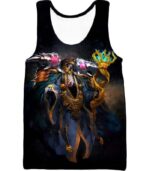 Overlord Extremely Powerful Guild Master Ainz Ooal Gown Cool Graphic Hoodie - Tank Top