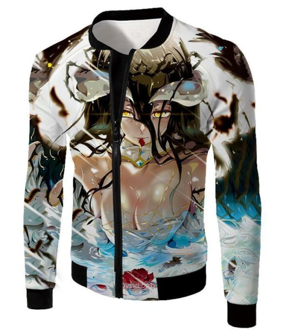 Overlord Graphic Promo Albedo The Overseer Of Guardians Cool Anime Hoodie - Jacket