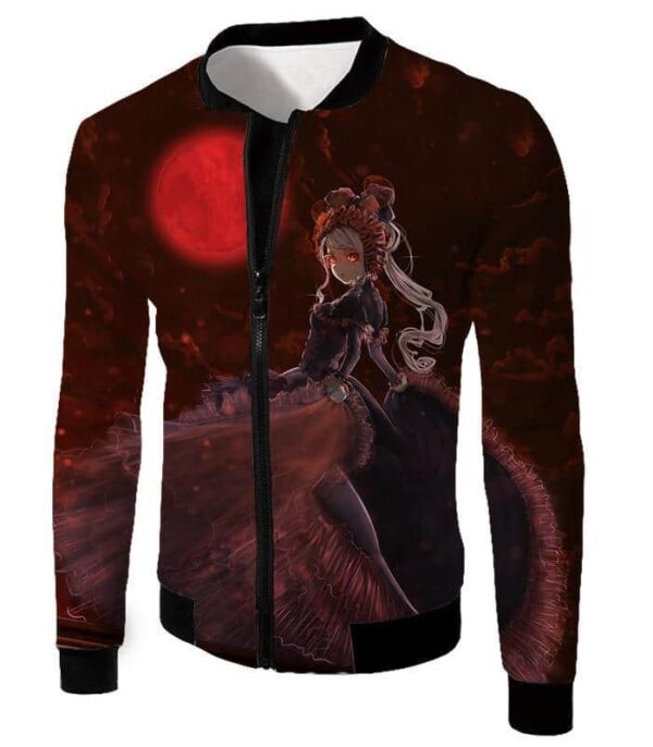 Overlord Three Floors Guardian True Vampire Shalltear Bloodfallen Cool Graphic Promo Hoodie - Jacket