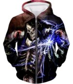 Overlord Ultimate Guild Master Ainz Ooal Gown Cool Action Promo Hoodie - Zip Up Hoodie