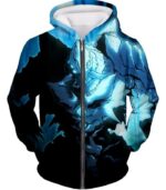 Overlord Ultimate Ruler Of The Frozen Glacier Cocytus Cool Anime Promo Hoodie - Zip Up Hoodie