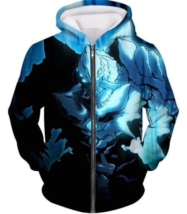 Overlord Ultimate Ruler Of The Frozen Glacier Cocytus Cool Anime Promo Hoodie - Zip Up Hoodie