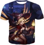 Overwatch Beautiful Healer Mercy Halloween Skins Hoodie - Overwatch Hoodie - T-Shirt