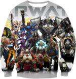 Overwatch Best Game Heroes Hoodie -  Hoodie - Sweatshirt