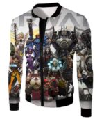 Overwatch Best Game Heroes Zip Up Hoodie - Jacket