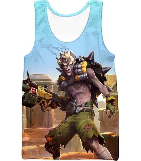 Overwatch Bomb Obsessed Junkrat Hoodie - Overwatch Hoodie - Tank Top